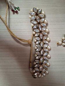 Elegant Pearl &amp; Stone Jewelry Set