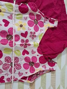 Floral Kurta Set With Duptta