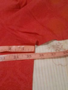 MAX Elegant Pink And Gold Embroidered Kurta,Size-S