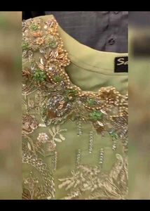 Embroidered Net Fabric