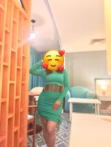 Green Ribbed Bodycon Dress
