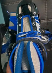 Blue Inline Skates