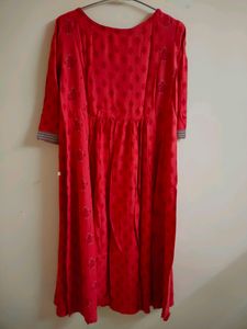 Avaasa Anarkali(Coral)