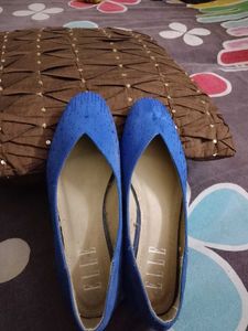 Elle Blue Ballerinas Unused