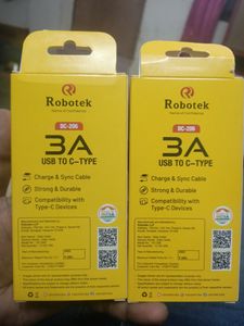 Robotek usb to type C data transfer 2metre fast