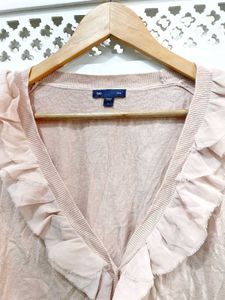 Imported GAP Ruffle Top C