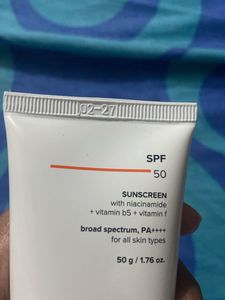 New Minimalist Sunscreen - Unopened