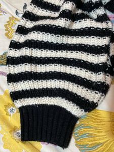 Striped Knit Sweater