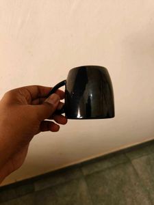 Black Ceramic Mug 1 Big and Small