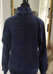 Navy Blue Velvet Jacket