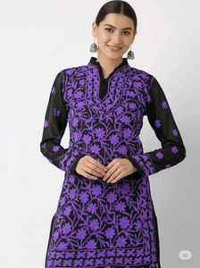 Elegant Embroidered Kurta