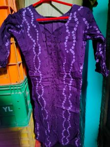 Bandani Print Kurta💜
