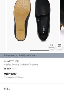 Branded Heeled Pumps