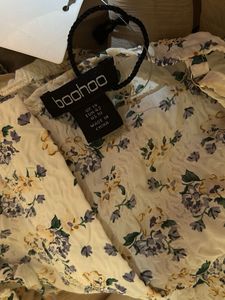 Floral Lace Trim Cami Top