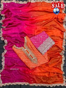 Chinon Kurta with Digital Print Salwar And Duppata