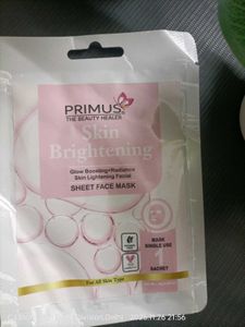 Primus Skin Brightening Sheet Mask