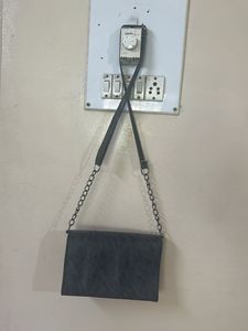 Charcoal Grey Sling Bag! Unused! Cash Only