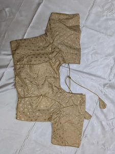 Elegant Gold Blouse