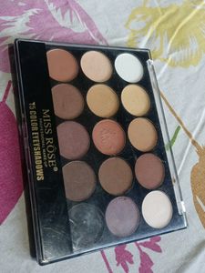 Miss Rose Professional Makeup 15 Color Eyeshadow Pallet