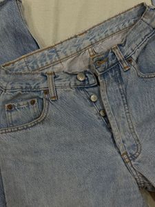 Light blue straight fit jeans