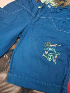 Boy&#39;s Shirt &amp; Shorts Set