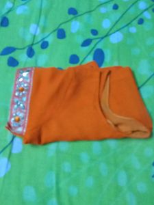 Orange Blouse