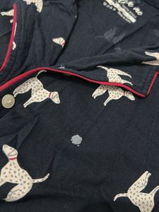 Women Sleepwear 1 Shirt And Pyjama Night Suit