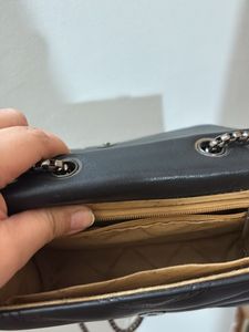 Lino perros Black leather satchel Bag