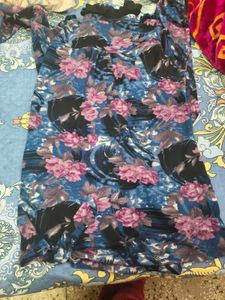 Floral Print Stylish Winter top in xl size
