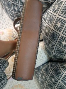 Vintage Checkered Handbag