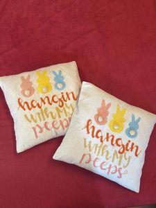 Easter Throw Pillows - Set of 2