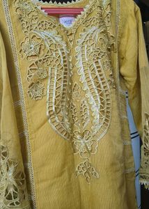 Pakistani Cutwork Dress