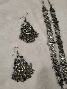 Oxidised Necklace