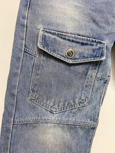 BEING HUMAN LIGHT BLUE WIDE LEG DENIM  JEANS