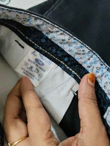 Gray Casual Pants For Men