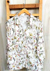 Offwhite Printed Shirt Size-38-40