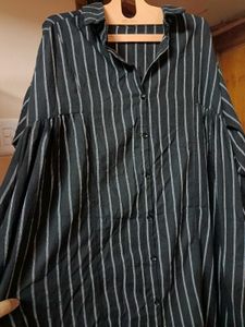 THICK SHIRT DRESS