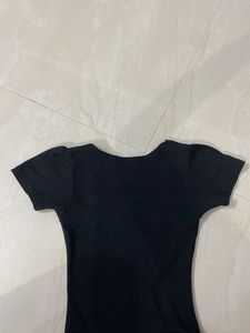 Black Veronica Dress (bodycon Fit) Size Xs