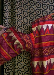 Ethnic Cut Out Gown