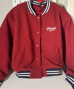 Burgundy Colorado Varsity Jacket