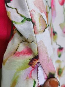 Floral Print Tunic Top