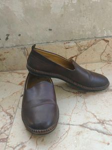 Brown Leather Loafers
