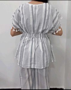 Striped Co-ord Set.  Size: S