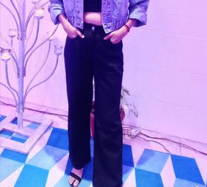 Black Wide Leg Jeans