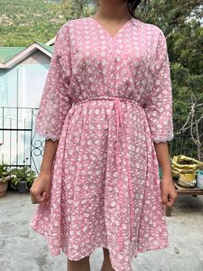 Floral Pink Dress