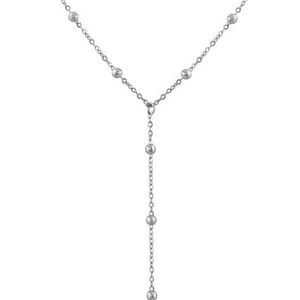 Layered Silver Chain Necklace