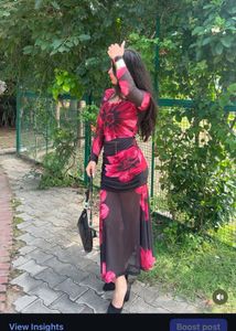 Floral Print Maxi Dress