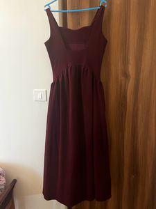 Maroon Dress