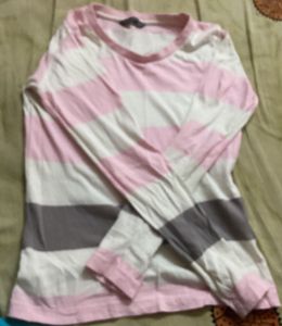 Striped Long Sleeve Top