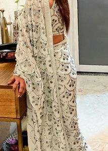 Designer Embroidered Saree